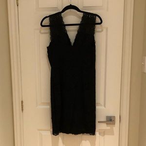 Guess Black Lace Cocktail Dress - Large